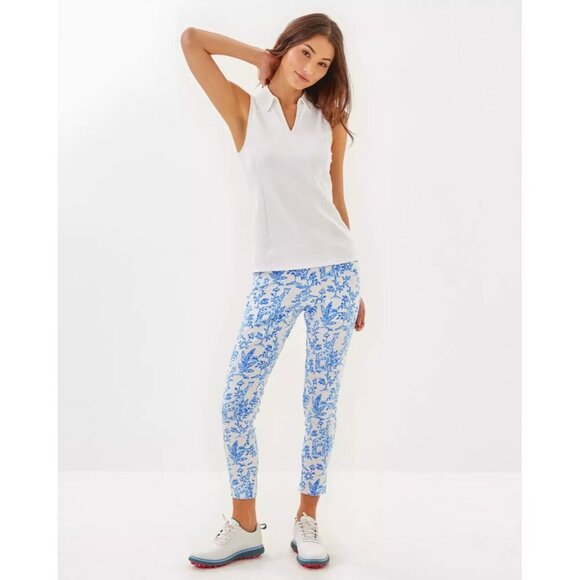 UPF 50+ Luxletic Martina Polo - White - Picture 4 of 4